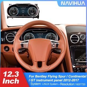 NaviHua 12.3 Inch <b>Car</b> Digital Cluster <b>for</b> Bentley Continental GT Flying Spur 2012 2017 New Auto LCD Dashboard Virtual Cockpit - Product Image 3