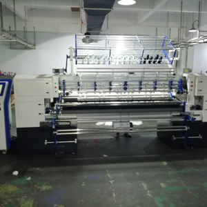 Machine à coudre multi-aiguilles pour la fabrication de matelas, point noué informatisé avec composants essentiels : roulement et moteur - Product Image 2