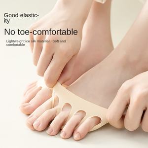 Wholesale Women's socks Foot Pad High Heel Forefoot Pad, Soft Metatarsal Support, Non-Slip and Anti-Foaming Insole Comfortable - Product Image 6