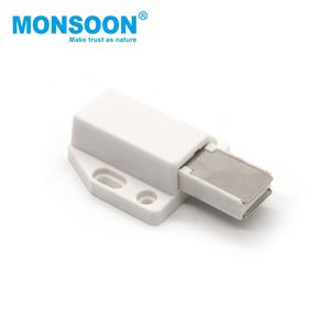 Quincaillerie de meubles : Système d'ouverture à pousser magnétique robuste pour tiroirs, armoires et placards de bureau, avec fermetures de porte simple - Product Image 4