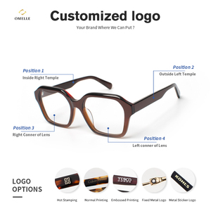 Thời trang chất lượng cao Phụ nữ cổ điển kính quang học khung biểu tượng tùy chỉnh TR90 Kính mắt khung rượu vang đỏ vuông kính - Product Image 5