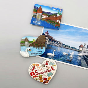Pays d'europe <span class=keywords><strong>suisse</strong></span> souvenir touristique Zermatt chocolat Luzern Jungfrau souvenirs aimants de réfrigérateur souvenirs touristiques - Product Image 4