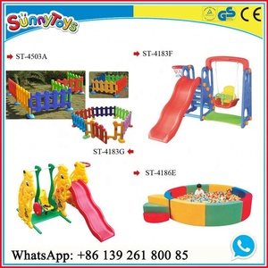 Mầm Non Trẻ Em Sân Chơi Ngoài Trời Mặt Hàng Trong Nhà Nhỏ Trượt Nhựa - Product Image 2