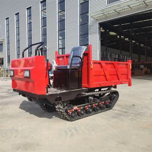 Transporteur à chenilles tout-terrain robuste de 2 tonnes avec pompe à engrenages et boîte de vitesses – Idéal pour la montée en pente – Fournisseur direct usine - Product Image 3