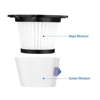 Filtre HEPA pour écran compatible avec H.Koenig UP600 UP810/Moosoo K17/Dibea T6 C17 T1 SC4588 /Greenote GSC50 GSC40/ORFELD V20/A18 NEQUARE