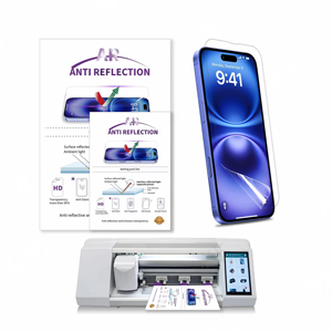 <span class=keywords><strong>Film</strong></span> réfléchissant EPU AR 120*180mm en feuilles, protection d'écran HD transparente <span class=keywords><strong>anti</strong></span>-<span class=keywords><strong>reflet</strong></span> 200*300mm pour machine de découpe, adaptable à tous les modèles - Product Image 2