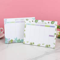 Bloc de Notas Personalizado con Lista de Tareas Diarias, Lista de Compras, Planificador Semanal, Bloc de Notas con Lista de Comestibles, Muestra Gratuita