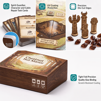 Juego de Cartas de Rol LARP con Kits de Narración EUDR, Acabados de Lujo para una Narrativa Inmersiva, Estuche Tipo Maleta