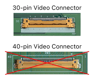 شاشة LCD غير تعمل باللمس مقاس 15.6 بوصة طراز NV156FHM-N61 N62 N63 N65 N66 N67 N68 N69 بدقة FHD 1920×1080 وتردد 60 هرتز و30 دبوس - Product Image 5