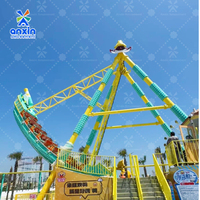 Fabricants Parc d'attractions Rave Canard Parc d'attractions Bateau pirate Maison de jeu extérieure en métal 36 places pour enfants