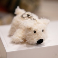 Nouveau mignon Simulation personnalisé en gros meilleure vente cacahuète pingouin en peluche Animal porte-clés enfants sac à dos pendentif