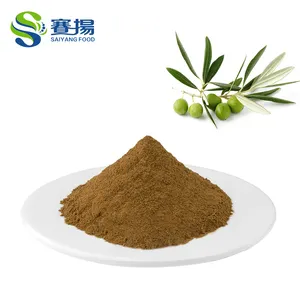 Hydroxytyrosol Powder Health Supplement Food Grade Pure Oleuropein 10%-70% Olive Leaf Extract 40% 50% Leaves Oliver Extract