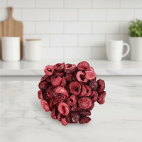 Groothandel Professionele Vriesgedroogde Kersen Zoetzure Ge conserveerde Snack Bulk Instant Fruit FD Kersen Ge conserveerd Water
