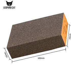 Sia Nhiều Màu Bọt Biển Sanding Khối Giấy Nhám Loại Tay Giấy nhám Cho Gỗ Tường Thạch Cao Kim Loại Làm Sạch Miếng Bọt Biển - Product Image 6