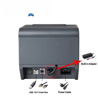 Impresora de Recibos Térmica de 80 mm para Punto de Venta Jumon, Emulación ESC/POS, Cortador Automático, 1 Año de Garantía, Interfaz USB, en Stock