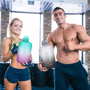 Custom New Style 128 Oz Promotional <b>Plastic</b> Gym Water Bottle <b>Bucket</b> <b>Large</b> Capacity Sport Water Bottle - Product Image 5