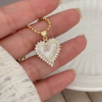 Pendentif en cuivre plaqué or 18 carats avec zircon multicolore en forme de fleur, style vintage, cadeau idéal