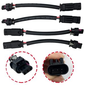 Mercedes-Benz 4.7L Camshaft Position Sensor 3-Pin Wiring <b>Harness</b> 350Mm PVC Insulated 12V <b>Black</b> Extended - Product Image 1