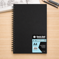 Keep Smiling Art Supplies, 80 feuilles, recyclé, fabricant sur mesure, carnet de croquis A4 à spirale pour artistes, dessin