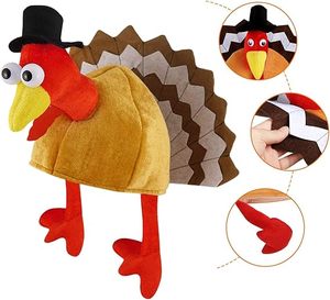 Thanksgiving Party Accessories Decor Novelty Cap <b>Turkey</b> <b>Hats</b> - Product Image 3