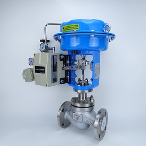 Válvula de Diafragma Neumática Moduladora de Control de Flujo de Acero Inoxidable OEM de Alta Calidad 4-20mA con Brida y Manga de Sellado Único, Suministro de Fábrica - Product Image 2