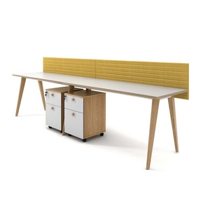 Factory Customized Modular Staff Office System <b>Workstation</b> Modern Office Partition <b>Desk</b> - Product Image 4