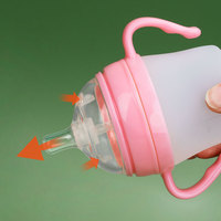 Biberón de alimentación para bebés PPSU sin BPA, taza de leche, pezones de silicona de grado alimenticio, biberones de lactancia con patrón de dibujos animados para bebés