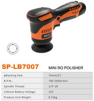 Polisseuse sans fil SUNPU MINI 60W DC 12V 3 en 1