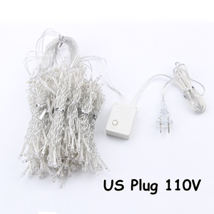 Chuỗi Ánh Sáng Cho Giáng Sinh Wedding <span class=keywords><strong>Holiday</strong></span> Trang Trí Led Năm Mới Đảng Curtain Giáng Sinh Led Vòng Hoa Ngoài Trời Chuỗi Ánh Sáng - Product Image 3