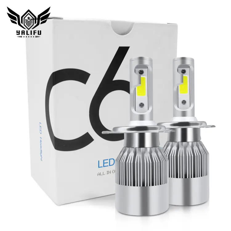 トップセラーのLEDヘッドライト36W3800lm H1 H3 H4 H7 H11 H13 9005 C6自動車用LEDヘッドライトLed Auto Bulb IP67 Universal 001