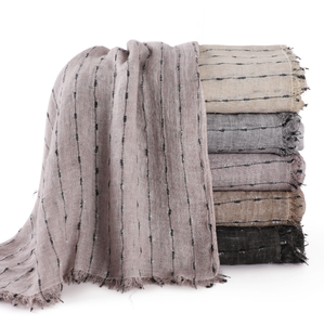 Hijab féminin musulman, robe scolaire mixte, chudidhar indien vérifié, tissu en coton, vêtement islamique, hijab super long - Product Image 4