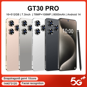 Nouveau Smartphone Gaming Android 5G GT30 Pro 2026 Débloqué 16 Go + 512 Go de Stockage, Version Globale - Product Image 4