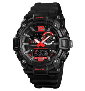 Skmei — montre <span class=keywords><strong>Chrono</strong></span> pour homme, classique, analogique, numérique, étanche, 1529 - Product Image 3