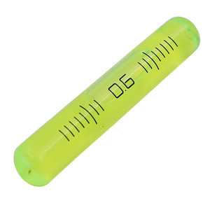 Mini tube de niveau liquide vert 12x71mm pour projets de bricolage - Product Image 3