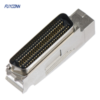Remplacement du connecteur Centronics mâle IDC Amphenol 957M-100-2102 à 100 broches, connecteur de montage sur câble 957 100 Pos RA avec couvercle en forme de L