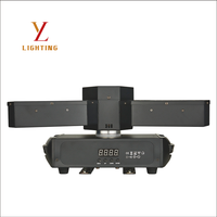 Retro Mantis Moving Head Light 450W 19x 4-in-1 LED 4-60 Zoom RGBW Unendliche Farben Neigbar DMX512 Soundaktiviert IP Bühnenlicht