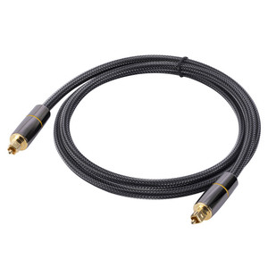 High Quality <strong>SPDIF</strong> <strong>Toslink</strong> Digital Optical Fiber Audio Cable Gold Plated Metal Shell Nylon Braid for Home Theater Sound Bar - Product Image 2