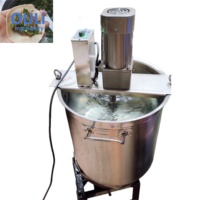 Machine industrielle de transformation alimentaire pour la production de confiture de tomates et de sauce pour hotpot avec réservoir de mélange en acier inoxydable