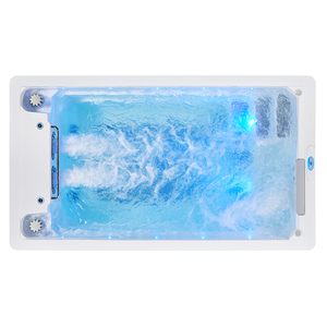 <span class=keywords><strong>ส</strong></span>ระว่ายน้ำส<span class=keywords><strong>ปา</strong></span>แบบสี่เหลี่ยมผืนผ้า แบบตั้งพื้น เคลื่อนย้ายได้ <span class=keywords><strong>ส</strong></span>ำหรับกลางแจ้ง พร้อมระบบนวดด้วยน้ำวน ระบบว่ายน้ำแบบไร้ขอบ อ่างน้ำร้อนพร้อมไฟ LED - Product Image 3