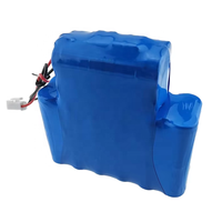 Batterie lithium-ion ICR18650-4S4P 14,8V 10400mAh pour éclairage de scène LED HE-4 HEX-4 et Quad-4, pack de batteries 18650 4S4P 14,8V 10,4AH