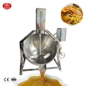 Bouilloire automatique à double paroi 50L pour beurre d'arachide et chocolat en acier inoxydable - Product Image 2