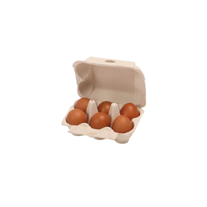 Plateau à oeufs en pâte à papier avec couvercle meilleure vente carton recyclé Service personnalisé certification TUV du fabricant du Vietnam - Product Image 4