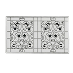 Mới nhất nhà trang trí nội thất Châu Âu thiết kế chung wrought sắt cửa sổ nướng - Product Image 5