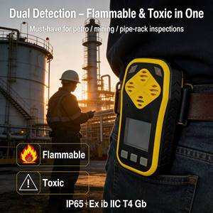 <span class=keywords><strong>Detector</strong></span> de Gás Multi-Gás 4 em 1 de Alta Precisão com Alarme Sonoro/Luminoso/Vibratório, Monitor de Gás Portátil, Novo com Recursos Exclusivos - Product Image 5