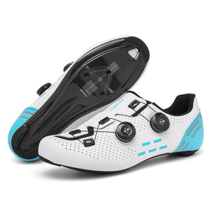Nuove Scarpe da Ciclismo su Strada con Suola Rigida, Leggere, per MTB e Gare, Calzature per Ciclismo - Product Image 1
