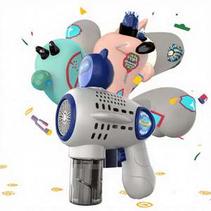 Varita de Burbujas Eléctrica Nueva de 25 Años, Totalmente Automática, Juguete de Plástico Luminoso de Mano para Niños - Product Image 3