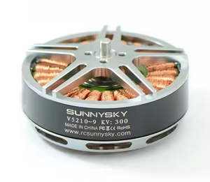 มอเตอร์ไร้แปรงถ่าน SUNNYSKY รุ่น V5210 KV300 ความเร็วสูง แรงบิดสูง มอเตอร์ไร้แปรงถ่านแบบ Outrunner สำหรับควอดคอปเตอร์ ยูเอวี และเครื่องบิน - Product Image 1