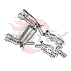 Sistema de Escape Trasero con Válvula Vortex para M3 F80/M4 F82 3.0T 2014-2019, Acero Inoxidable Pulido Espejo, Control Remoto - Product Image 5