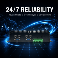 PC Embebido Sin Ventilador YCT, 6 Puertos Seriales, LAN Dual para VGA, 6 USB 3.0, Amplio Voltaje 9-36V, Aleación de Aluminio, Core I3/i5/i7, 8/16GB RAM