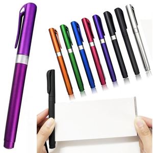 Bolígrafo Promocional de Lujo Personalizado con Banner Retráctil y Rollo de Papel, Bolígrafo de Gel con Punta de Bola Impreso con UV para Uso Escolar y de Oficina - Product Image 1